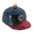 Cleveland Indians MLB Glass Baseball Cap Ornament (4")