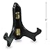 BANBERRY DESIGNS Black Folding Wood Easels Display Stands - Premium Quality - 5