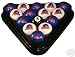 Boise State University Broncos BSU Billiard Ball Set