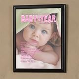 Baby Of The Year Personalized Magazine Photo Cover