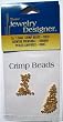 1.3mm Gold Crimp Beads, 1 Gram/Pkg