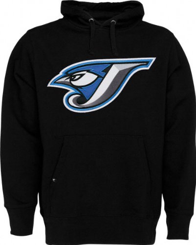 Toronto Blue Jays Black Signature Hooded Sweatshirt