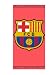 DRAP DE PLAGE 100X170 CM FC BARCELONE MANGO VELOUR 100% COTON