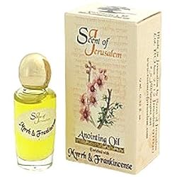 Myrrh and Frankincense Anointing oil - Scent of Jerusalem (.32 fl. oz.)
