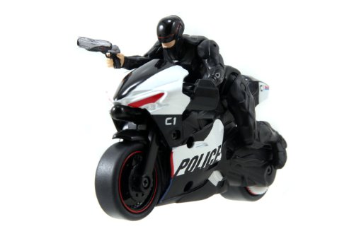 Jada Toys RoboCop Pull Back Police Motocycle with RoboCop 3.0 Action Figure