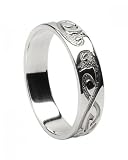 Ladies Le Cheile Celtic Wedding Ring Band