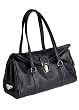 Prada Leather - BR2613 Black Pushlock Handbag