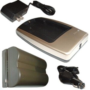 HQRP Replacement {COMBO} BP-511 Li-Ion Battery VALUE PACK + Charger Set for Canon Cameras