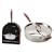 Ethos Hells Kitchen Frypan with lid, Stainless Steel Red Handles, 24 cm