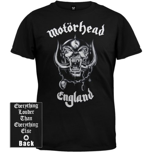 Global Merchandising Motorhead England T-Shirt Black