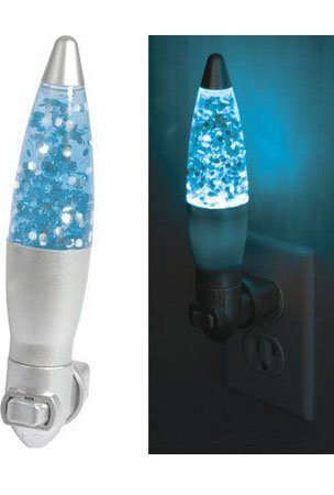 Lava Lamp Glitter Night Light