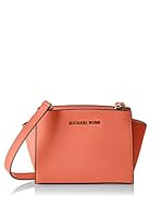 Michael Kors Bandolera Selma Mini Messenger (Salmón)