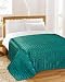 Soho Teal Double Bed Plain Satin Bedspread Image