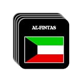 Kuwait - "AL-FINTAS" Set of 4 Mini-Mousepad Coasters