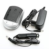 quenox QL-C2L Akku-Ladeger�t (inkl. Auto/KFZ-Ladekabel) Akkuladeger�t f�r Canon EOS 350D Powershot S30 S40 S45 S50 S60 S70 - 