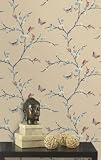 K2 Wallpaper Spring Blossom Wallcovering Blue 10428