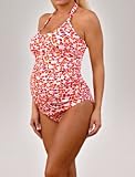 hardware detail maternity tankini swimsuit
