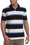 Nautica Sportswear Mens Short-Sleeve Astor Stripe Polo