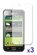 Samsung I500 Fascinate Galaxy S Crystal Clear Screen Protector ( 3 Pack )