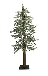 4' Frosted Alpine Artificial Christmas Tree - Unlit