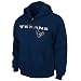 NFL Houston Texans Touchbck III Full Zip Jacket Adult Long Sleeved Fullzip Hooded Fleece, Athletic Navy, XX-Large