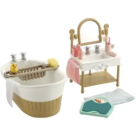 Sylvanian Families Small Bathroom Set
