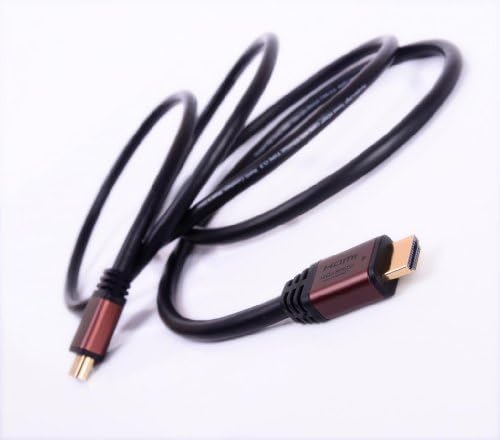 Forspark 5 Feet High Speed Prime HDMI Cable 1080p with Ethernet -Full HD ，Supports 4K, 3D, 1080p and Audio Return [Latest Version]-Metal Brown case