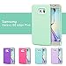 Samsung Galaxy S6 Edge Plus Case, 5 Pcs Ace Teah Premium Slim Fit Shock Proof Flexible TPU Protective Cover Bumper Case for Samsung Galaxy S6 Edge Plus - Plum, Blue, Green, Purple, Deep Purple