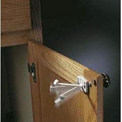 Kidco Swivel Cabinet & Drawer Lock - 2 Packs (8 Locks)