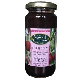Beit Yitzhak 100% Fruit Spread - Cherry by Beit Yitzhak No Sugar Added 100% Fruit Spreads