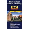 ADAC AutoKarte Deutschland, Niedersachsen, Bremen, Hamburg 1:200.000: Mit Ortsregister, Citypl�nen, St�dtef�hrer. GPS-geeignet