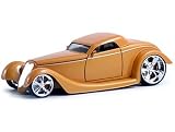 Review Jada D90770 / Diecast Model Ford 34 Hardtop in Orange (1:24 scale)
