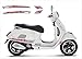 Vespa GT GTS Super Sport side decal Super V3 (Silver – red)