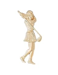 CleverEves 14K Gold Pendant Golf Themed 7.8 - Gram(s)