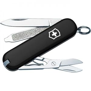 Victorinox Swiss Army Classic SD Pocket Knife (Black)