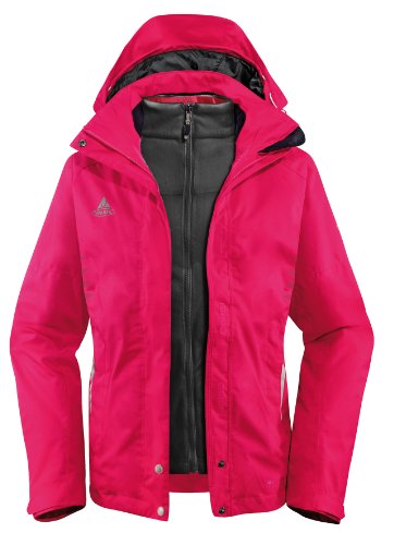 VAUDE Damen Doppeljacke Vanoise 3in1, raspberry, 36