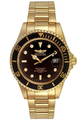 Invicta Men's 8936 Pro Diver Collection 23k Gold Plated Watch