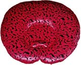 Hugger - Red Sculpted Pet Bed : Size 27 INCH - STANDARD