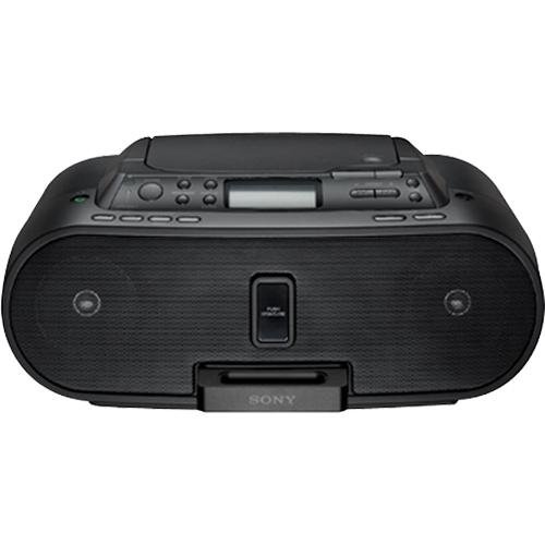 Sony ZS-S2iP CD Boombox with iPod Dock, Black