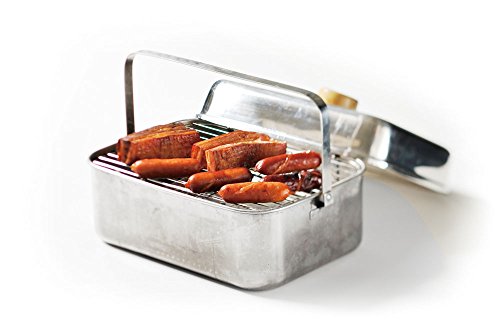 【すぐに使えるスモーカーセットです!】スノーピーク燻製器CS-092コンパクトスモーカー&ウッドサクラ4本