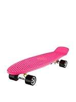 Ridge Skateboards Monopatín Big Brother Cruiser Fucsia / Negro