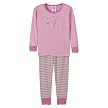 Toddler Girls' Gerber 2pc Cotton Sleepwear Set - Butterfly Pink