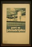 GIANT WPA Wall Sticker of: Port of Philadelphia