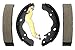 ACDelco 17715B Professional Bonded Rear Drum Brake Shoe Set