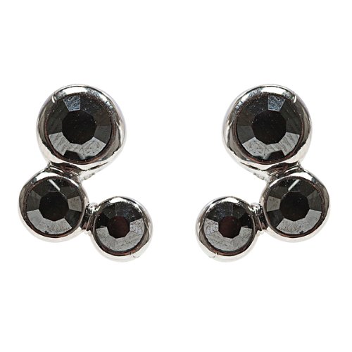 Schmuck-Art Damen-Ohrstecker Adaggio silber/hematite 28816 Preisvergleich