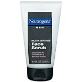 Neutrogena Men Razor Defense, Daily Face Scrub 4.2 fl oz (123 ml)