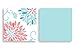 Sweet Jojo Designs Turquoise and Coral Emma 4 Piece Kids Teen Modern Twin Bedding Set Collection