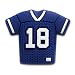 CAPerz - Football Jersey No. 18 - Blue/White
