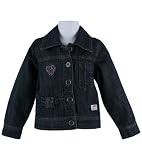 bow trimmed denim jacket