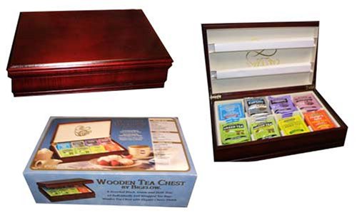 Bigelow Tea Chest, Variety Pack of Eight Flavors, Tea Bags, 64-Count Chest